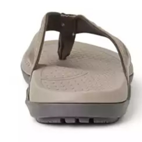 New Men's JBU Milo Comfort Slip On Thong Sandal In Brown NWT Size 11M - Picture 12 of 15